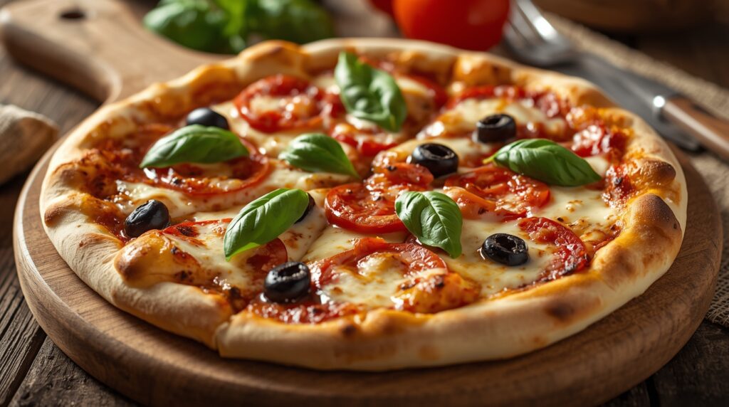 домашня піца рецепт