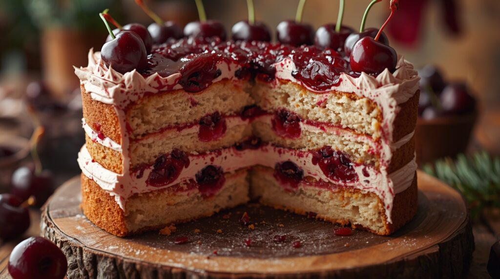 пляцок Вишнева фантазія