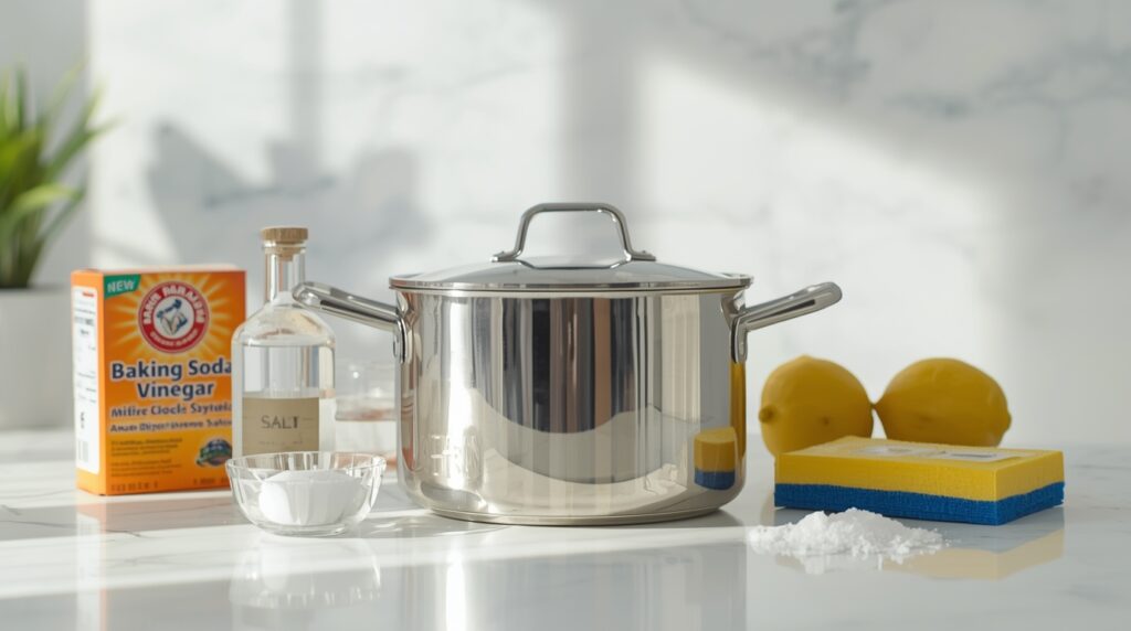 як очистити каструлі з нержавійки