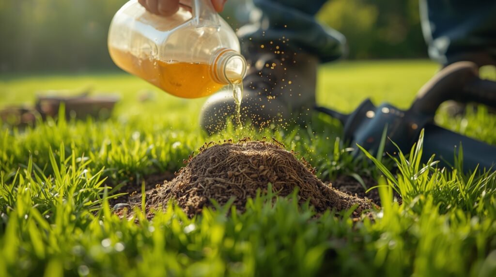 як позбутися від мурашок на садовій ділянці