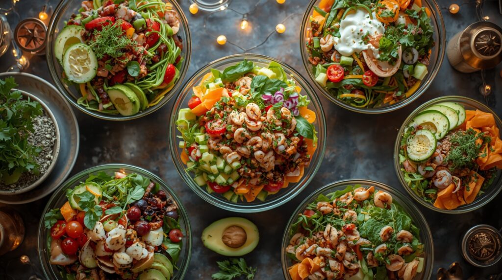 дієтичні салати для новорічного столу