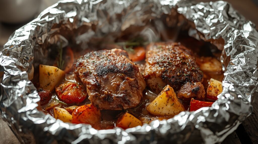 як запікати страви у фользі