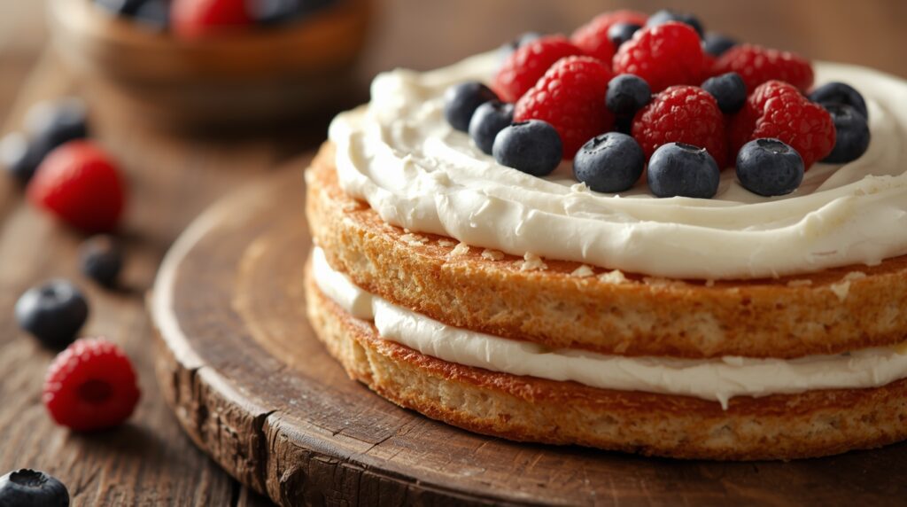 швидкий тортик на кефірі