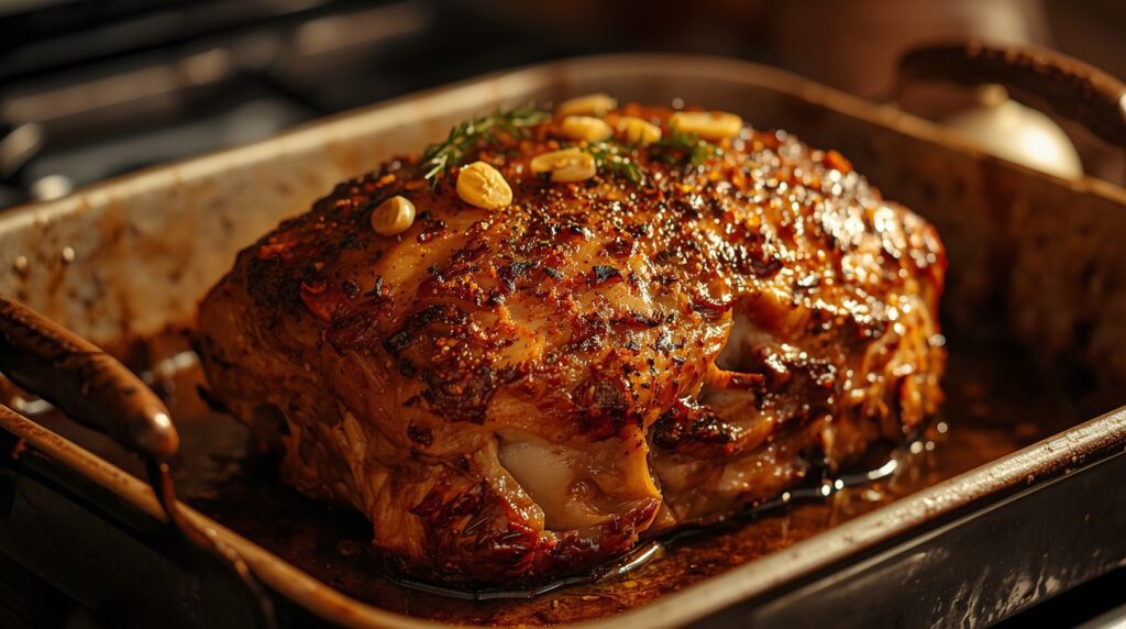 як запекти цілий шматок м’яса в духовці