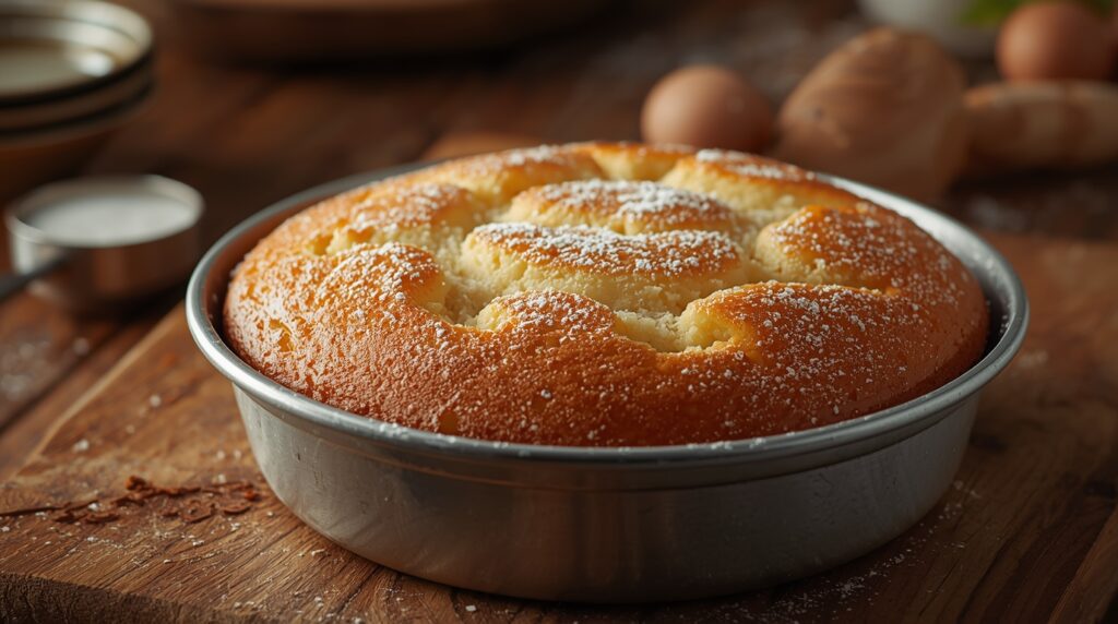 простий торт в одній мисці